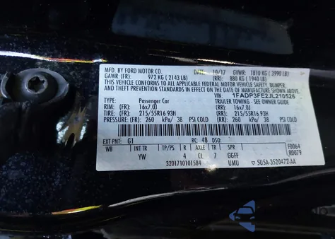 2018 Ford Focus Se from USA, damaged, VIN 1FADP3FE2JL210526